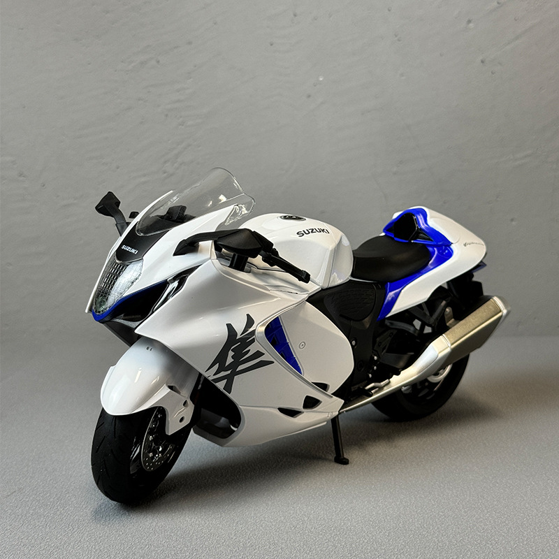 Modelo de motocicleta Chuanqi 1:12, modelo de motocicleta Ducati de aleación, juguete infantil de funcionamiento suave con sonido