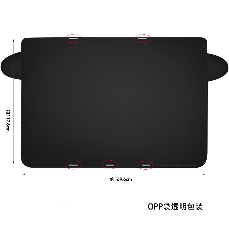 Directly from the manufacturer: car snow cover for the front windshield, winter windscreen snow protection, car window snow shield