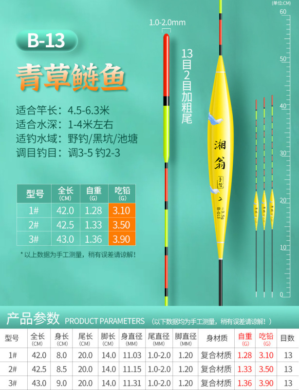 超目立つナノ浅水遠投太い深水ブイ高感度フナ鯉釣り具魚フローティングフロート|undefined