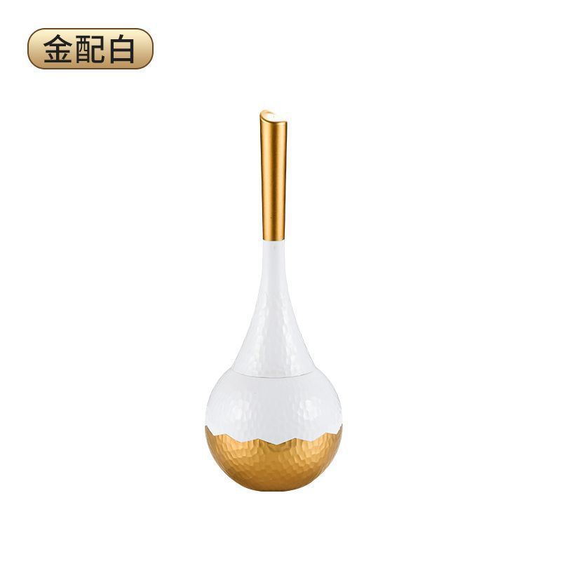 专用浴室厕所卫生间马桶刷家用刷子可爱长柄高档清洁家居落地银色|undefined