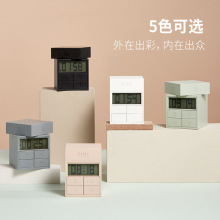 时光魔盒学生计时器LCD定时闹钟三合一时间管理器   支持一件代发