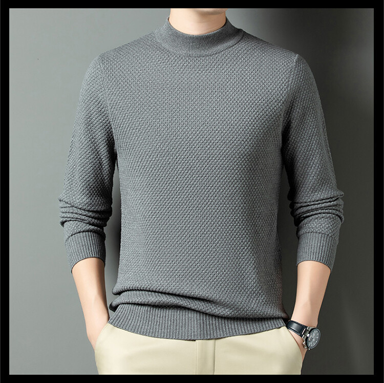 Con lana transfronteriza para hombres nuevos pullover casuales de moda caliente suéter de hombre