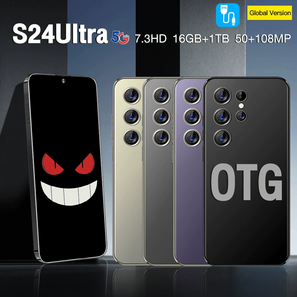 Смартфон S24 Ultra, 7.3″ 5G, 16 ГБ + 1 ТБ, основные камеры 50 МП и 108 МП