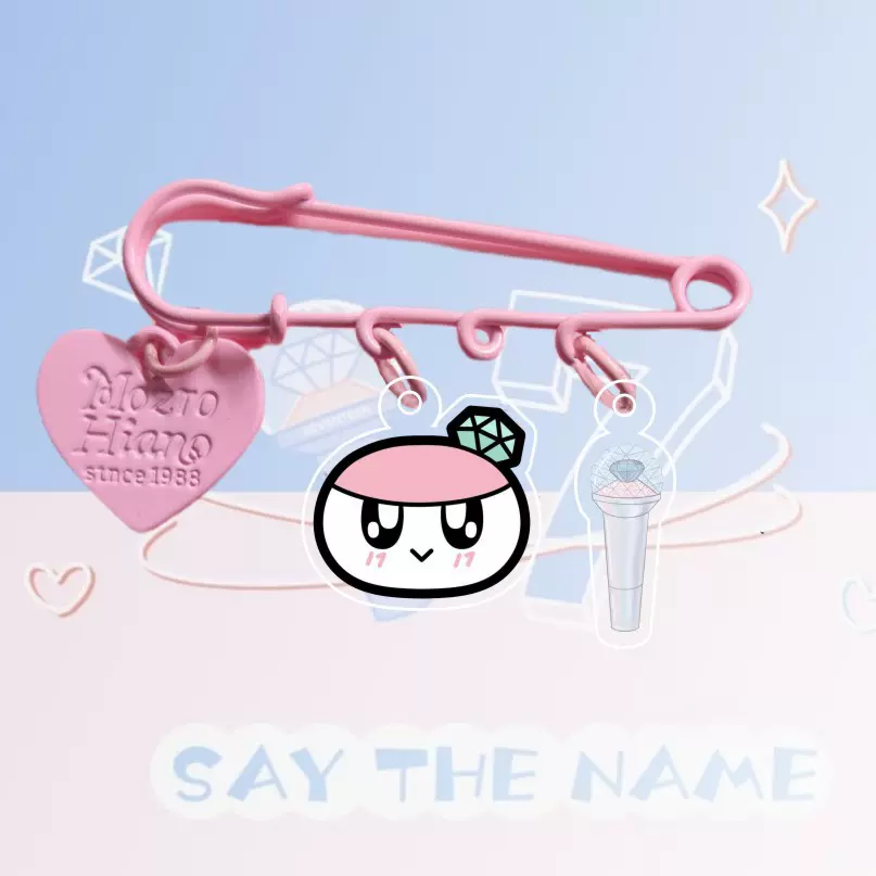 SEVENTEEN卡通形象亚克力胸针 别针 配饰 可爱公仔 周边