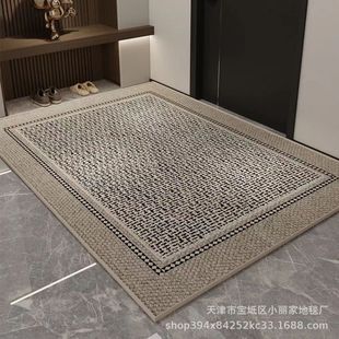 地垫入户门进门地毯门口家用门垫防滑客厅轻奢高级玄关脚垫可裁剪-阿里巴巴