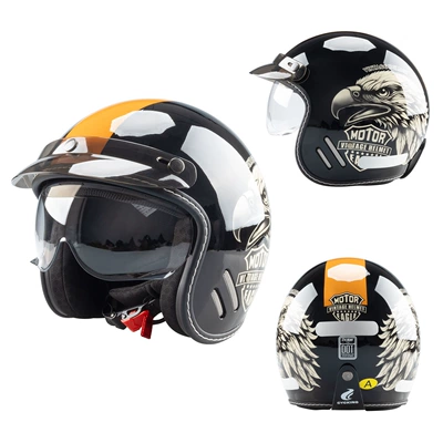 Motosiklet kaskı (dəbilqə) — Riding Safety Helmet for Motorbikes, Lightweight