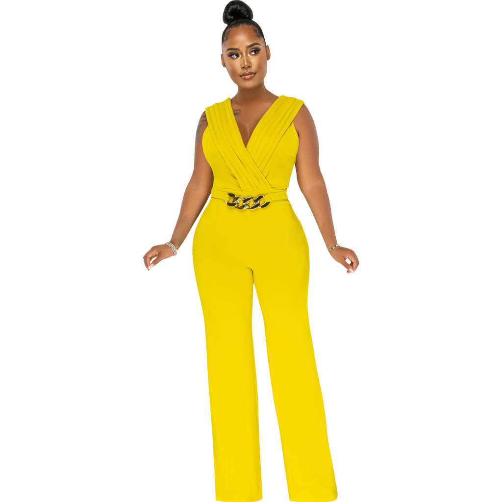 Women's Casual Daily Bodysuits Casual Streetwear Geometric Full Length Jumpsuits display picture 8