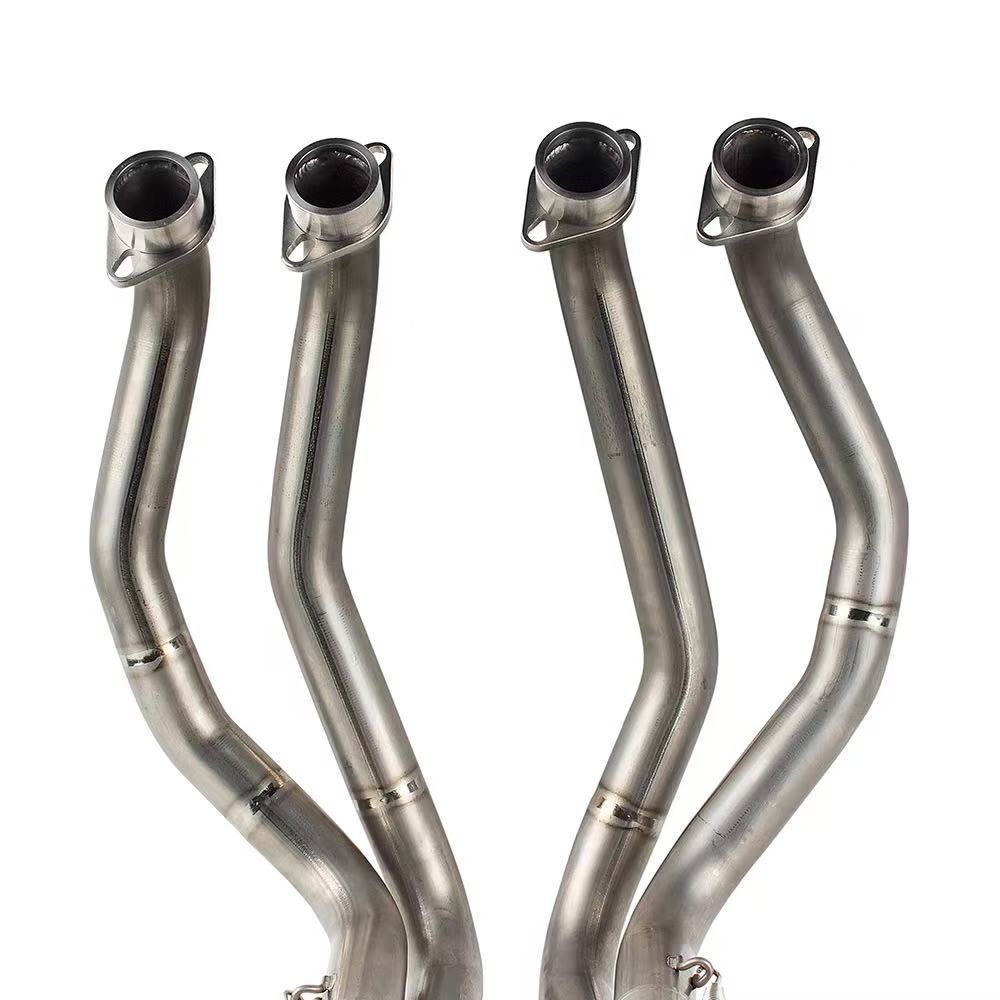 Suitable for Suzuki GSX1300R Hayabusa GSX1000Gen3 21-25 titanium alloy exhaust pipe TC6