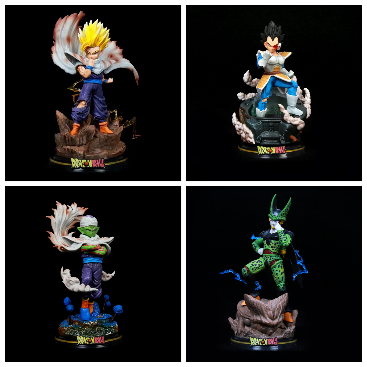 七龙珠GK龙珠志系列手办摆件 沙鲁短笛孙悟饭贝吉塔动漫手办模型