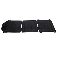 15W ultra-thin ETFE integrated laminated solar folding bag outdoor hiking and fishing solar charger
