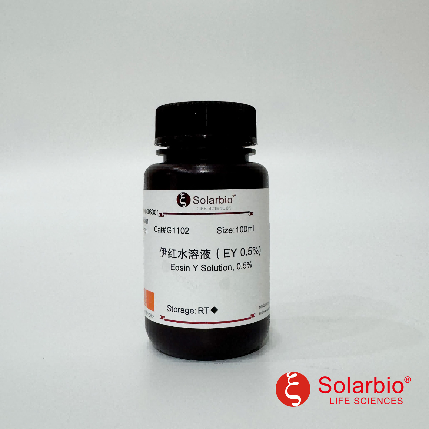 G1102 伊红水溶液 EY，0.5% 染色试剂 科研用 17372-87-1