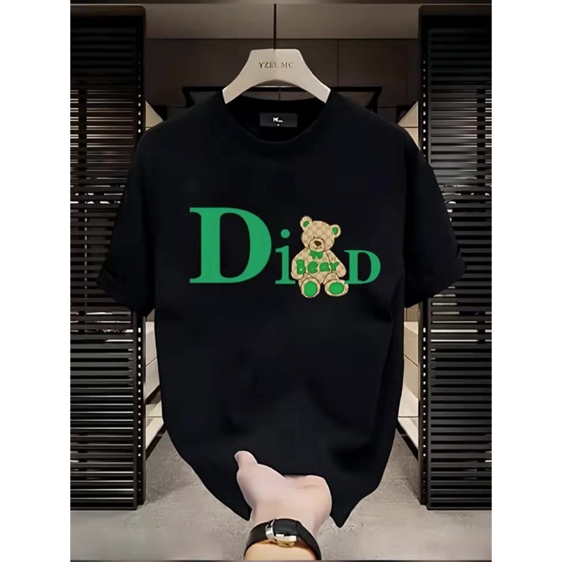 Summer Short Sleeve Heavyweight Printed T-Shirt Crew Neck Outlet Selection Recommendations Women's Clothing Tops_ecoleips.com