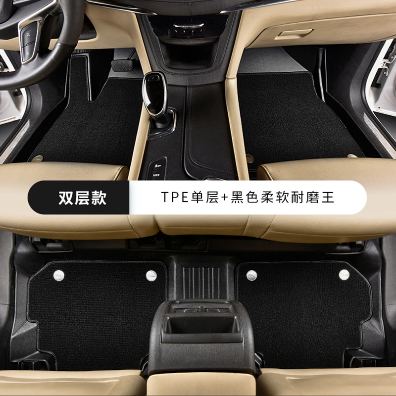 TPE de una sola capa de doble capa estera del pie del coche XT5 XT4 CT5 CTS XT6 CT6 coche especial dedicado TPE estera del pie