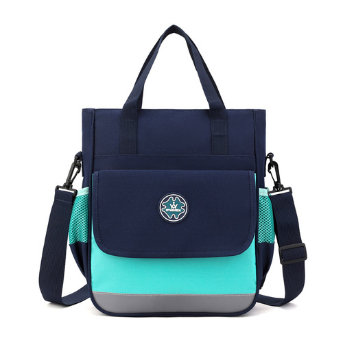 Logo printed tutoring class tutorial bag wholesale large capacity children's portable shoulder bag art class tutoring bag