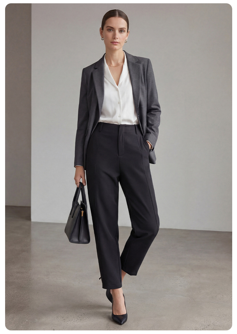 Quần culottes nữ ống rộng cạp cao chất modal mềm rũ dáng suông — trà xanh matcha chi tiết 28