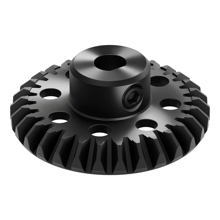 30齿8mm六角孔6mm D孔模数1.25斜钢齿轮兼容goBILDA、TETRIX