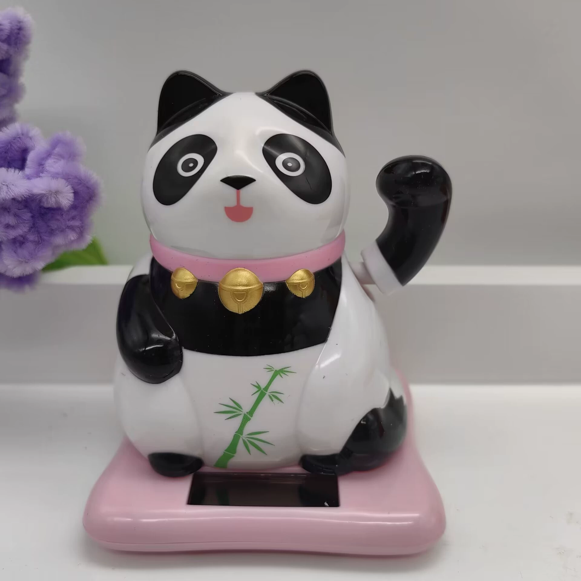 Солнечная качая кукла Панда Тигр Папарацци Мультяшные куклы украшения бутик автомобиль интерьер дома украшения