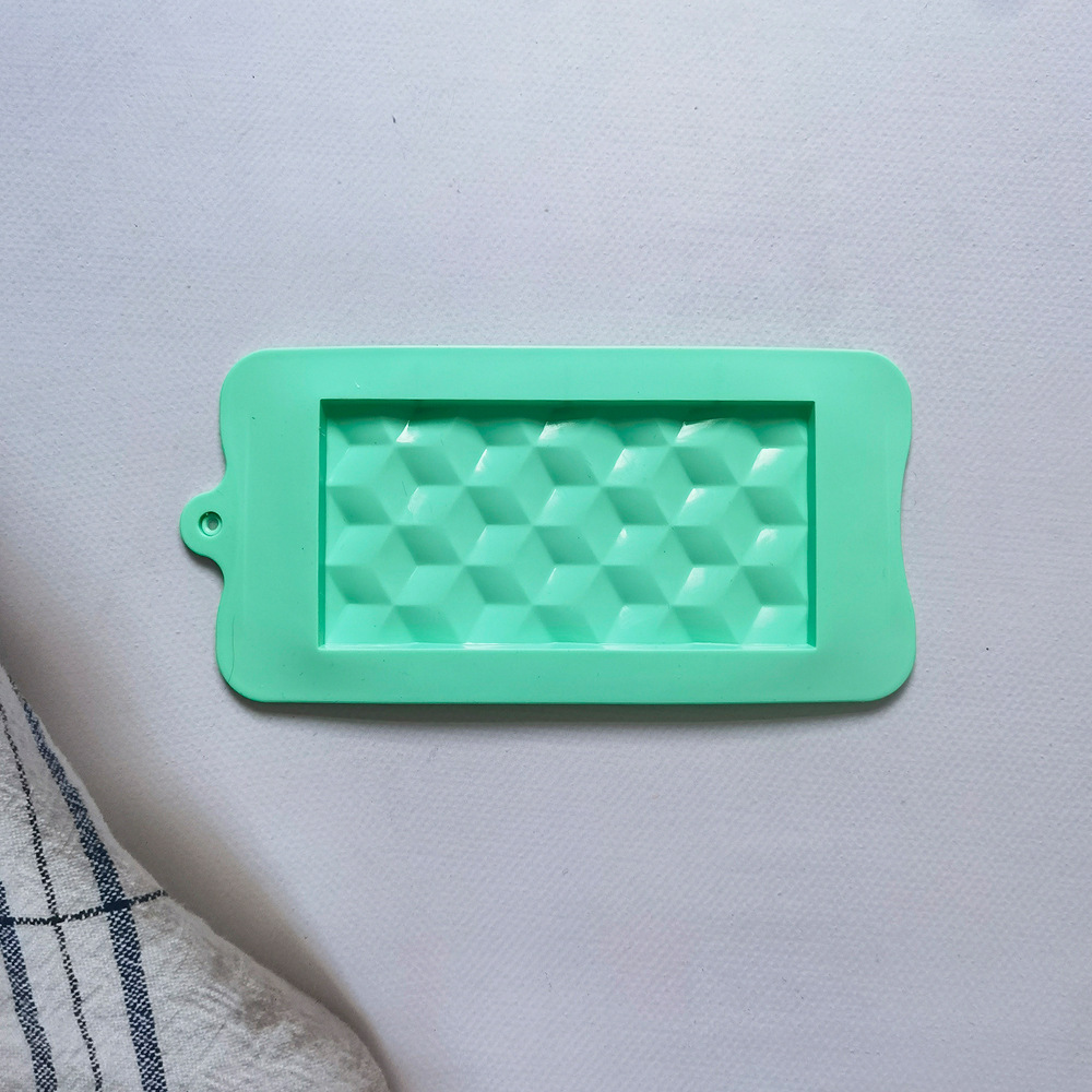Cubo de chocolate 467 galletas molde de silicona pastel helado pudín molde de postre jabón utensilios