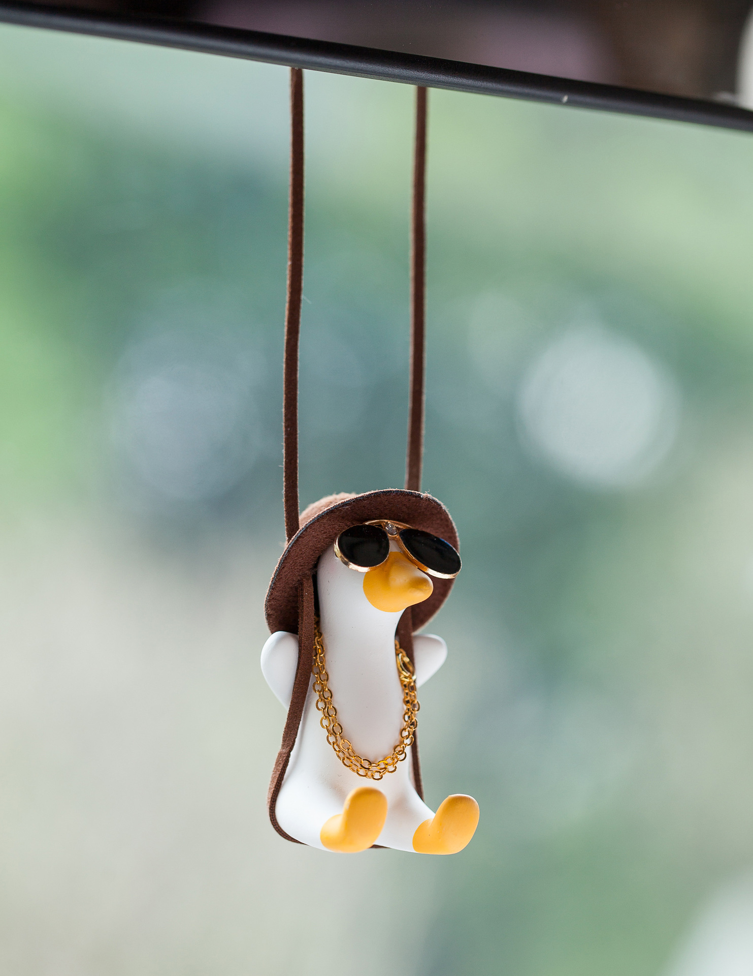 다크 브라운 탑 모자