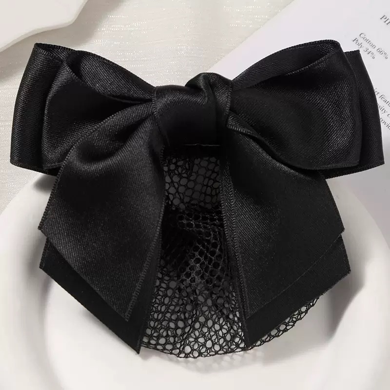 Black bow fine mesh