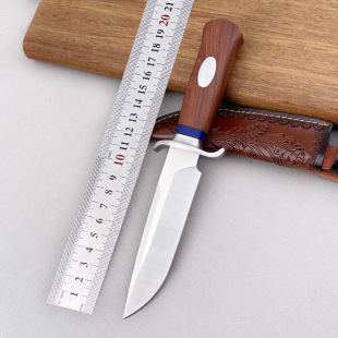 Cross-Border Portable Outdoor Hand-Held Meat Blade Sharp Camping Steak Knife Fishing Camping Survival Multi-Functional Field