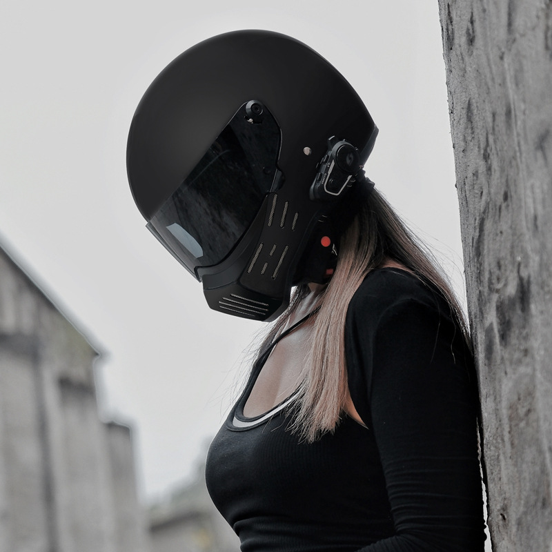 Comercio exterior retro casco completo casco de la motocicleta fábrica de crucero casco de la motocicleta Four Seasons universal entrega transfronteriza