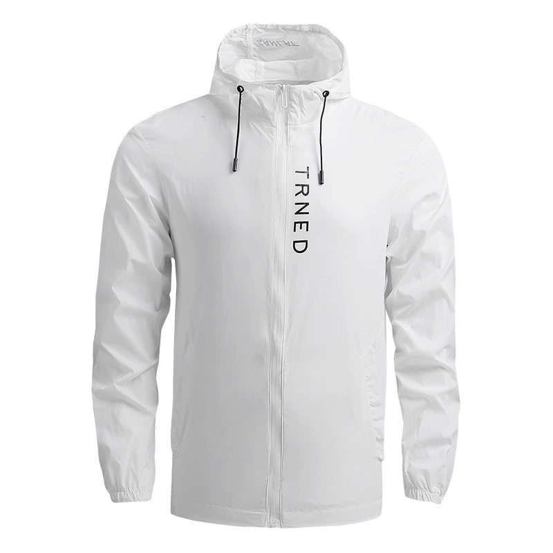 Мужская куртка куртка Летний лосьон из ледяного шелка