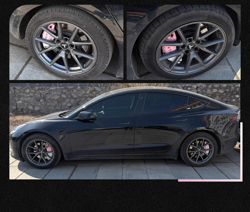 Suitable for Tesla Model 3/Y New Model Special Car Aluminum Alloy Brake Caliper Cover Wheel Decoration