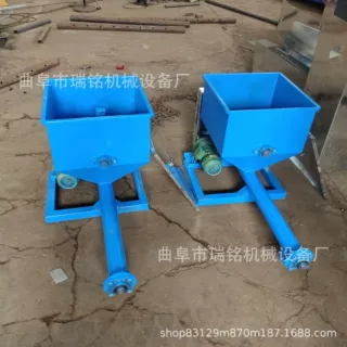 圆管粉末粉剂螺旋给料机TGFF 水泥碳粉螺旋加粉机沉淀池吸料机