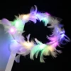 Fairy Feather Flower Ring [Colorful Light]