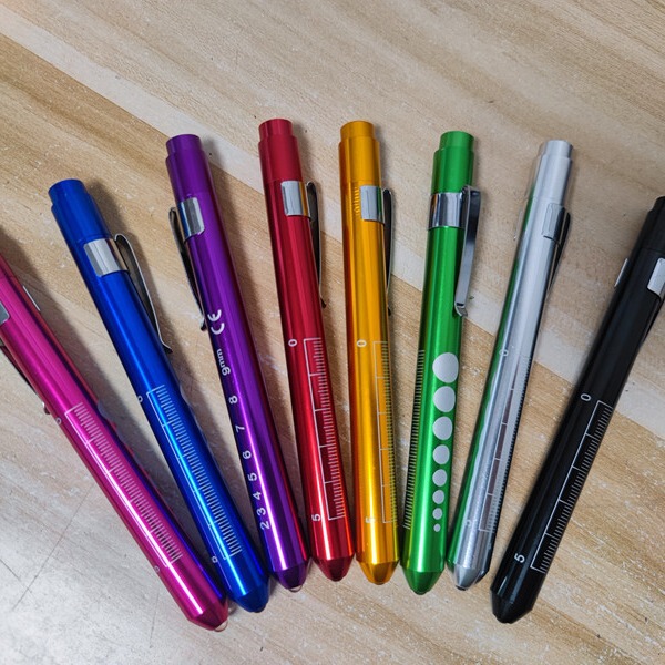 Pen-Style Flashlight, Aluminum Alloy Pen Light, Led Pen Light, Pupil Pen Light, Oral Cavity Light, Yellow Light, White Light, Small Flashlight, Ultra-Thin and Lightweight Pen-Style Flashlight, Aluminum Alloy Pen Light, Led Pen Light, Pupil Pen Light, Oral Cavity Light, Yellow Light, White Light, Small Flashlight, Ultra-Thin and Lightweight