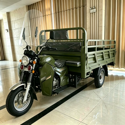 Cross-border export of green fuel-powered three-wheeled passenger vehicles for Southeast Asia, with canopy for passenger transportation (Sərnişin üçtəkərli motosikllar)