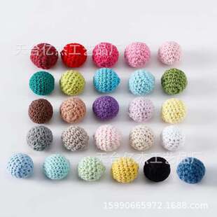 �S�����l��ɫľ��ë�����ֹ�ᘿ�ë��ľ�鴮��DIY��ͯĥ���Ʒ