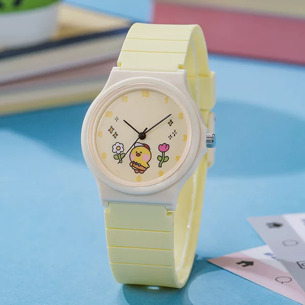 In-Stock Wholesale Dropshipping Simple Children's Student Watches Sports Foreign Trade Cross-Border Watches New Quartz Watches Analog Style