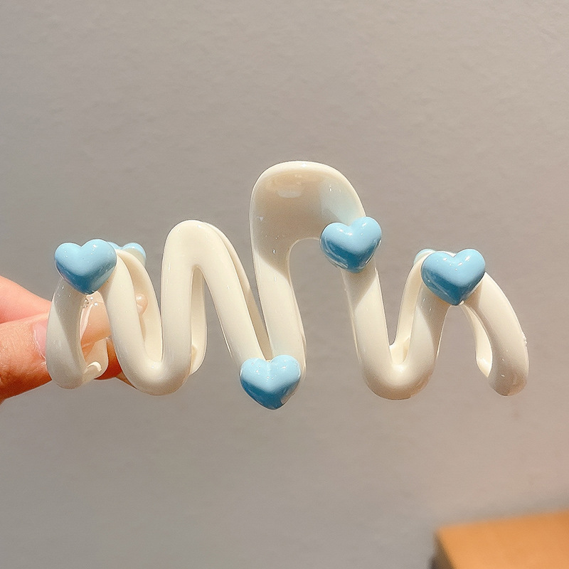 Clip de agarre, gran cantidad de cabello, horquilla esmerilada, horquilla simple, horquilla de tiburón, nuevo y exquisito tocado de alta gama, horquilla femenina