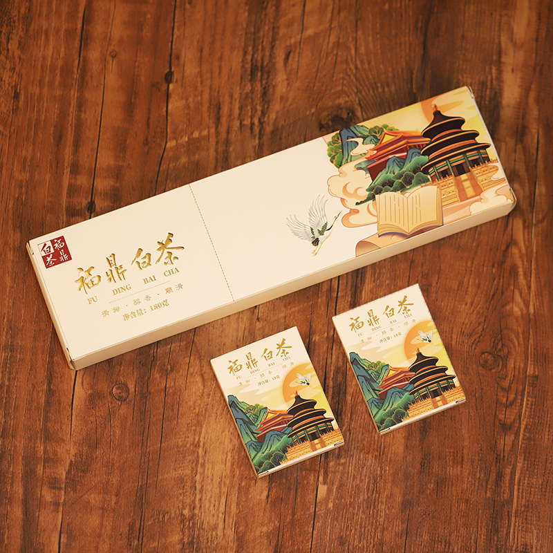 福鼎白茶国潮10纸盒