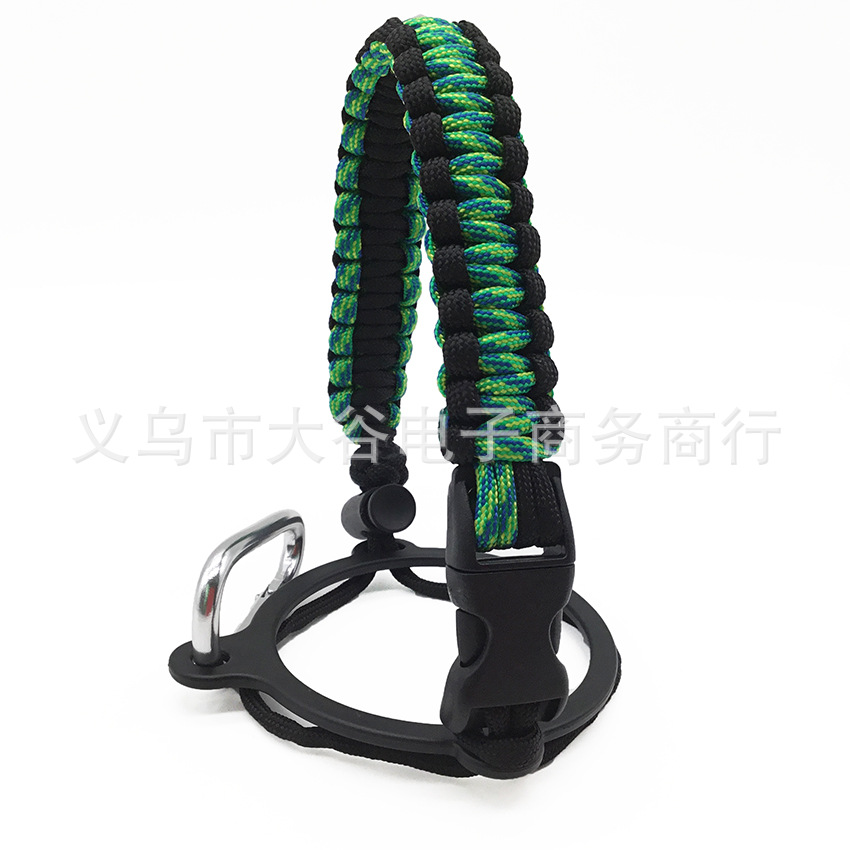 Amazon hidro frasco espacio olla llevar cuerda boca ancha taza de agua cuerda trenzada hervidor llevar cuerda portátil