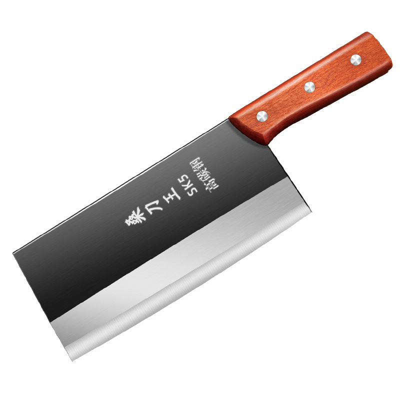 Cuchillo de cocina de hierro antiguo forjado cuchillo de cocina de acero de manganeso doméstico cocinero super forjado otro cuchillo de hierro antiguo puede