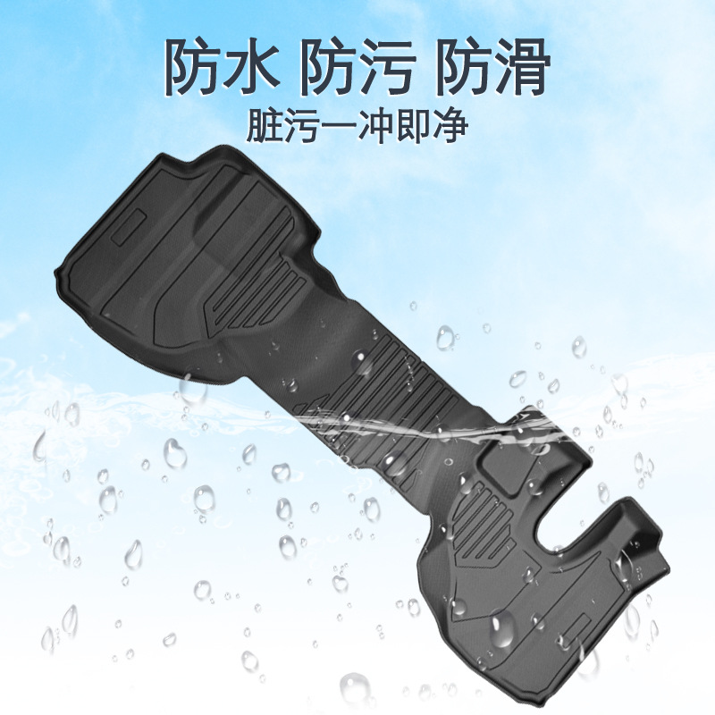 Aplicable a 14 tipos de camiones Suzuki Elfwide Gasolina 3D todo el tiempo material TPE almohadilla de pie de automóvil antisucio