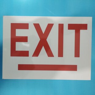 FOREIGN TRADE EXIT指示箭头可移动商店警示提示牌安全标识警示牌-阿里巴巴
