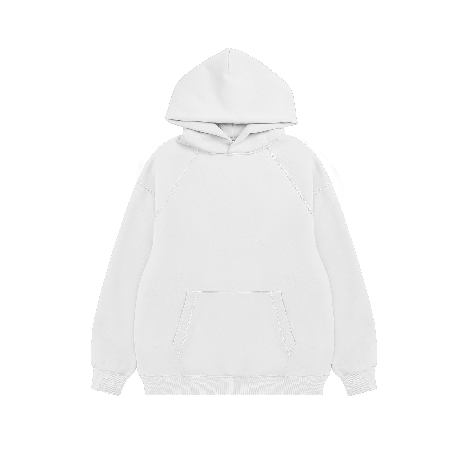 Ropa de hombre de Jieshan | 25 primavera 400g de terciopelo polar pesado hilo Hasselblad con capucha suéter de color sólido traje de pantalón