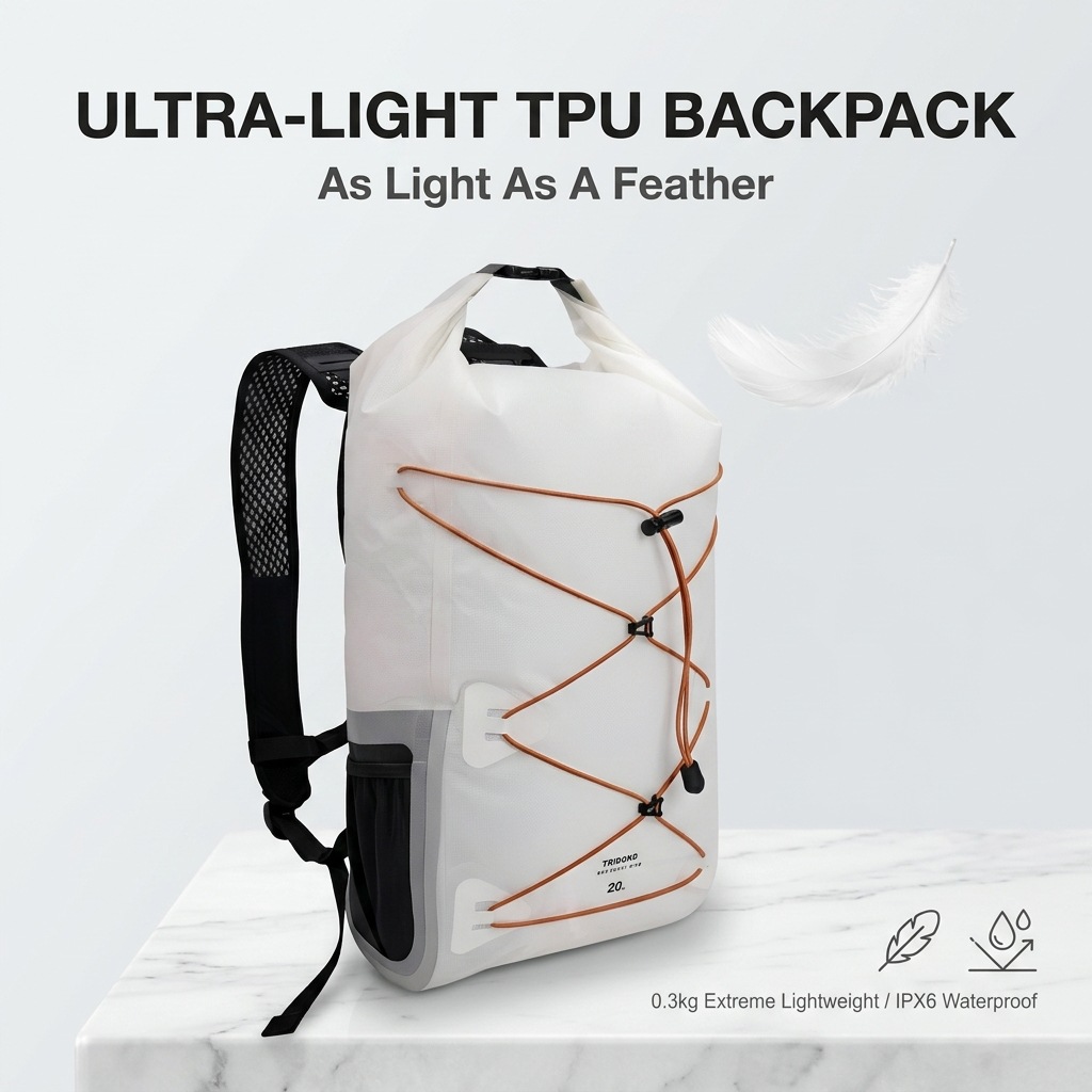 Dignon mochila impermeable al aire libre rafting caminata IPX6 impermeable OVKW