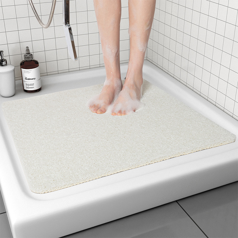 El comercio exterior de baño interior antideslizante estera impermeable alfombra de piso ducha baño estera de pie anillo de alambre al por mayor