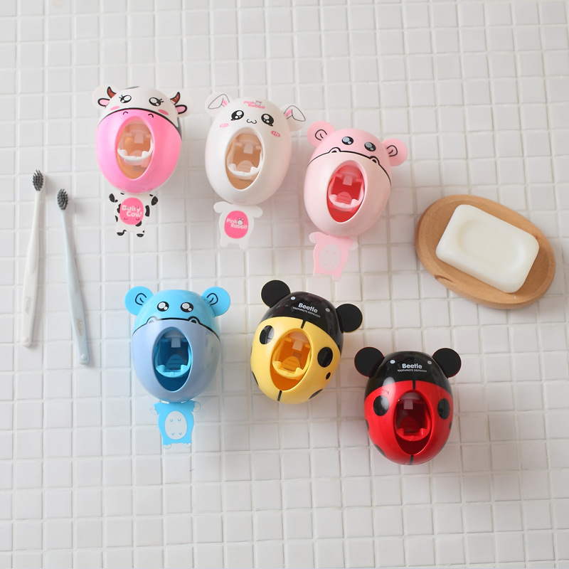 Toothpaste Squeezer Pink Pig