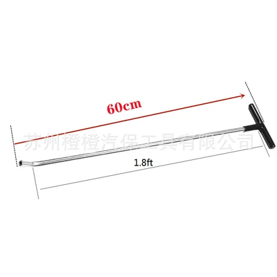 Sheet Metal Spray Repair depression crowbar tool bump - 120-degree-right-angle-hook-does-not-take-the-head