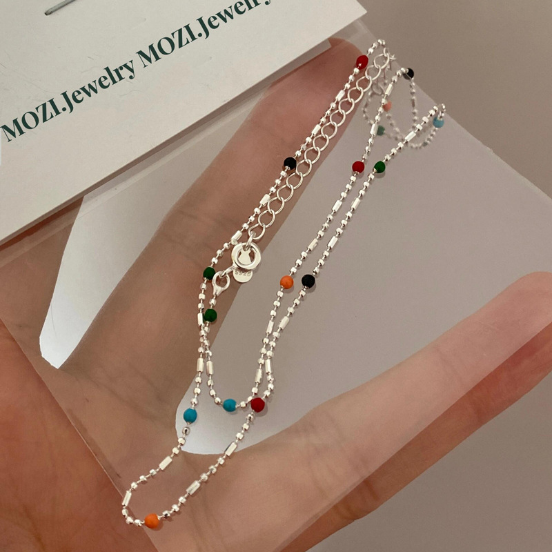 Bracciale a fiori smaltati oversize donna gioiello statement 3d_voghion.com