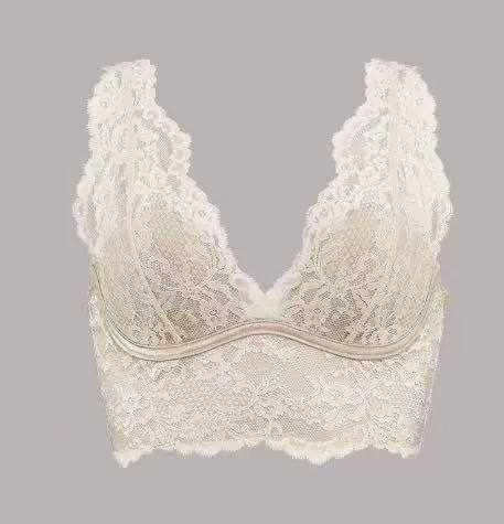 Тонкий дышащий sexy беспроводной бюстгальтер, футболка, нижнее белье, французский стиль, красивая спинка