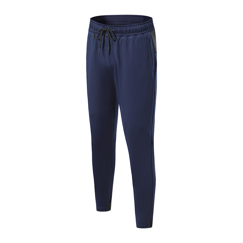 Pantalones deportivos casuales Otoño e Invierno de los hombres forrados de lana al aire libre corriendo pantalones de secado rápido tobillo-atado pantalones de deportes gruesos calientes y sueltos image 7
