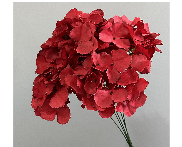 仿真花5头马洛卡绣球