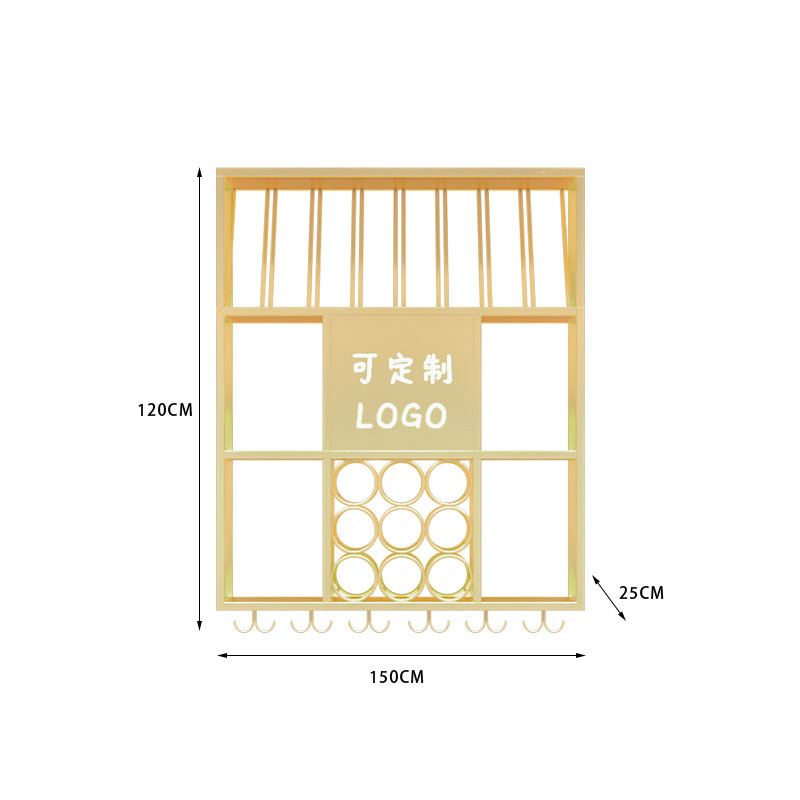 B 100*25*120 골드 (조명 포함)